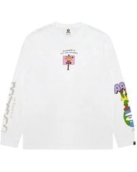 Aape By A Bathing Ape - Aaper Graphic-Print Long-Sleeved T-Shirt - Lyst