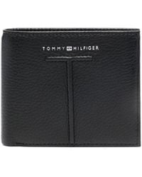 Tommy Hilfiger - Portemonnaie mit Logo-Prägung - Lyst