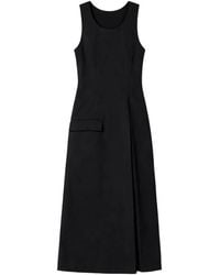 Rier - Cotton-Poplin Apron Dress - Lyst