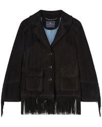 Ermanno Scervino - Fringe Patch-Pocket Jacket - Lyst