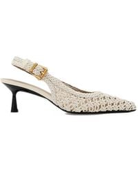 AllSaints - Slingback Pointed-Toe Heels - Lyst