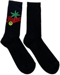 Barrow - Graphic-Intarsia Ribbed-Knit Socks - Lyst