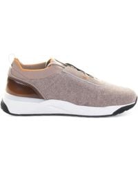Santoni - ニットパネル スニーカー - Lyst