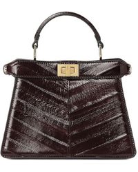 Fendi - Petit Cabas Peekaboo Iseeu En Cuir - Lyst