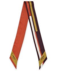 Lancel - Silk Twill Headband - Lyst