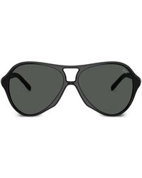 DIESEL - Lunettes De Soleil À Monture Pilote - Lyst