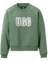 UGG - Logo Crewneck Sweatshirt - Lyst