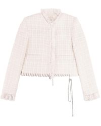 Area - Tweed Jacket - Lyst