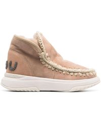 Mou - Eskimo Jogger Suede Ankle Boots - Lyst