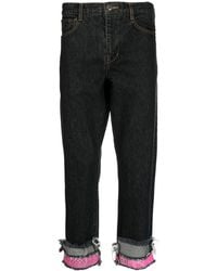 Facetasm - Jeans Met Patchwork - Lyst