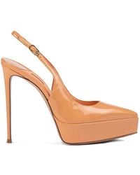 Le Silla - Uma Slingback Heeled Pumps - Lyst