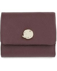 Coccinelle - Small C-Me Softy Logo-Plaque Leather Wallet - Lyst
