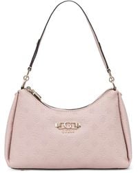 Guess - Monogram-Debossed Logo-Plaque Tote Bag - Lyst