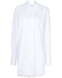 Patou - Mini Cotton Shirt-dress - Lyst
