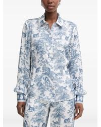 Fracomina - Toile De Jouy-Print Shirt - Lyst