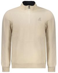 U.S. Grand - Quarter-Zip Logo-Print Sweatshirt - Lyst