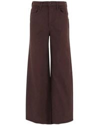 Mother - Wide-Leg Jeans - Lyst