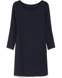 Emporio Armani - Cady Short Dress - Lyst