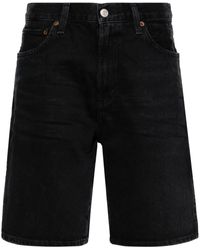 Agolde - Vida Jeans-Shorts mit hohem Bund - Lyst