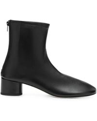 Dear Frances - Harlie Rear-Zip Ankle Boots - Lyst