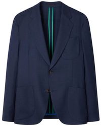 Paul Smith - Buttoned Patch-Pocket Blazer - Lyst