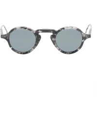 Thom Browne - Tortoiseshell Round-Frame Tinted Sunglasses - Lyst