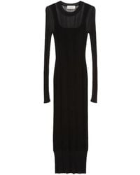 Sportmax - Spxcaro Ribbed Knit Midi Dress - Lyst