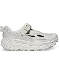 Hoka One One - Stinson Breeze Buckle-Fastening Sneakers - Lyst