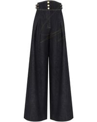 Zimmermann - Rebellion High-Waist Flared Jeans - Lyst