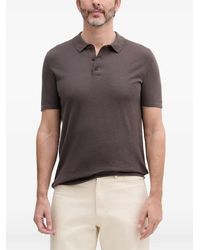Joop! - Short-Sleeve Knitted Polo Shirt - Lyst