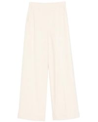 Semicouture - Wide-Leg Tailored Trousers - Lyst