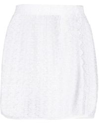 Missoni - Knitted Elasticated-waist Short Skirt - Lyst