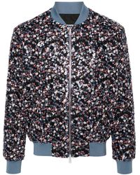 DSquared² - Blossoms Floral-embroidery Sequinned Jacket - Lyst