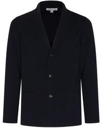 Malo - Notched-Lapels Single-Breasted Jacket - Lyst