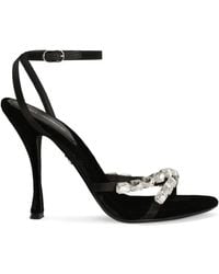 Dolce & Gabbana - ビジュートリム サンダル - Lyst