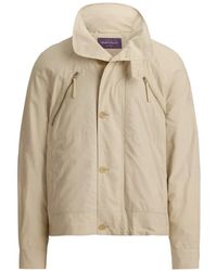 Ralph Lauren - Stowaway-Hood Raglan-Sleeve Jacket - Lyst