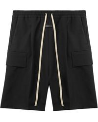 Fear Of God - Wool-Cotton Blend Cargo Shorts - Lyst