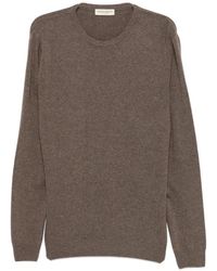 SERGIO MORETTI FIRENZE - Crew-Neck Long-Sleeve Sweater - Lyst