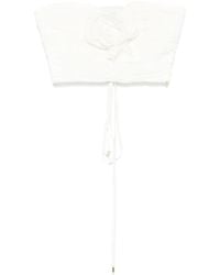 Nissa - Floral-Appliqué Top - Lyst