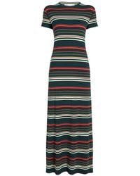 Proenza Schouler - Noelle Striped Jersey Maxi Dress - Lyst