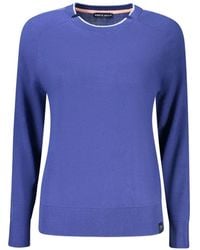 North Sails - Contrast-Trim Long-Sleeve Sweater - Lyst