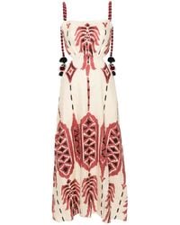 Johanna Ortiz - Palm Of Tiahuanaco リネンドレス - Lyst