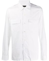 Dell'Oglio - Patch Pockets Shirt - Lyst