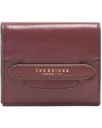 The Bridge - Lucrezia Logo-Print Leather Wallet - Lyst