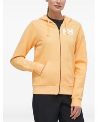 Helly Hansen - Sweat Zippé À Logo Imprimé - Lyst
