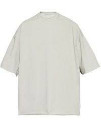 Rick Owens - Raw-Cut Short-Sleeve T-Shirt - Lyst
