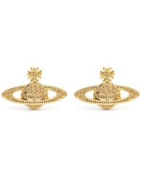 Vivienne Westwood - Mini Bas Relief Stud Earrings - Lyst