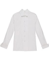 Bally - Chemise En Coton À Manches Longues - Lyst