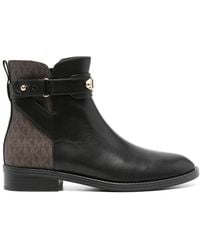 MICHAEL Michael Kors - Darcy Monogram-Print Boots - Lyst