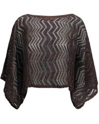 Missoni - Blusa Con Motivo En Zigzag - Lyst